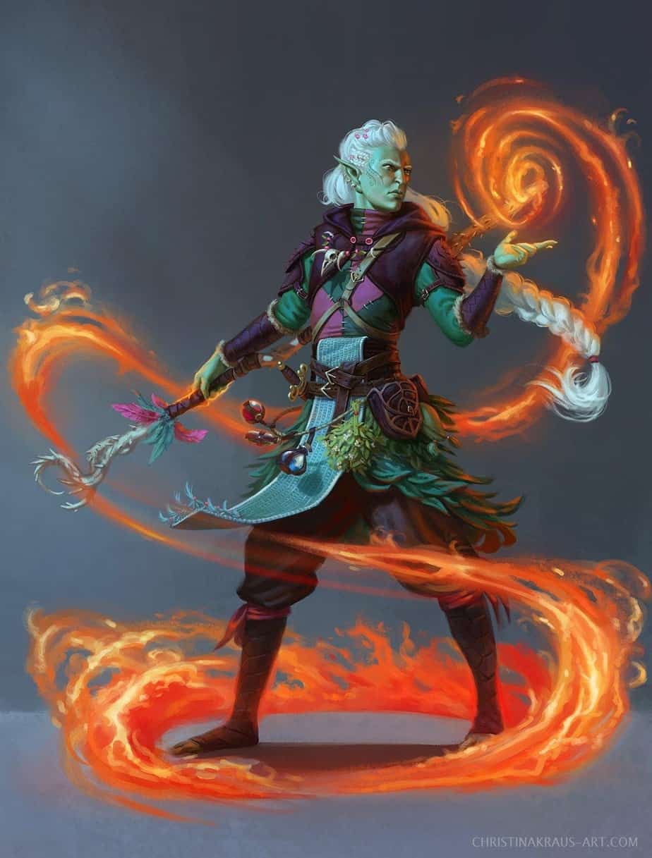 D D 5e Half Elf Druid Guide Sage Gamers