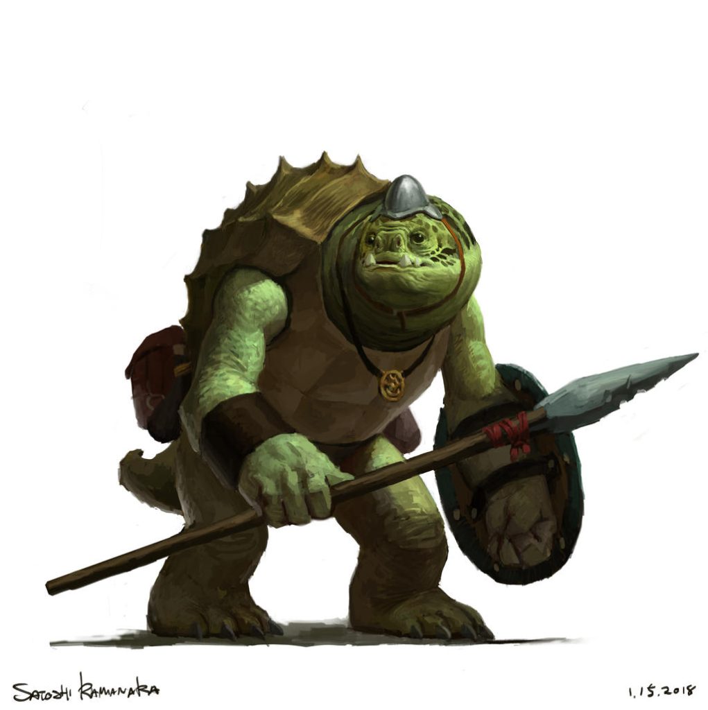 Tortle Racer D&D 5e: Tortle Race Guide - Sage Gamers