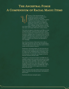 Introduction to The Ancestral Forge pdf.